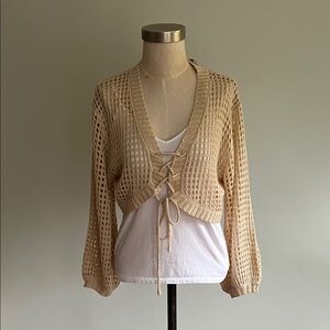 Maeve Knit  Cropped Sweater